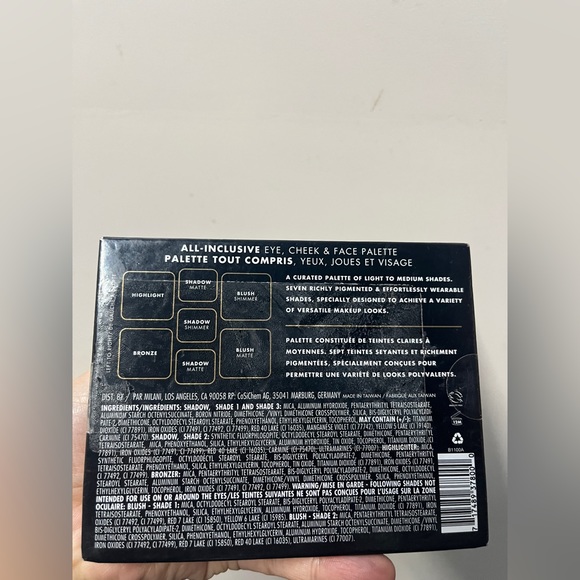 Milani All-inclusive Eye, Cheek & Face Palette-light To Medium - Picture 8 of 9